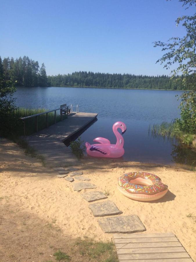 Private Lakeside Holiday Property In Nature Kankaanpää Kültér fotó