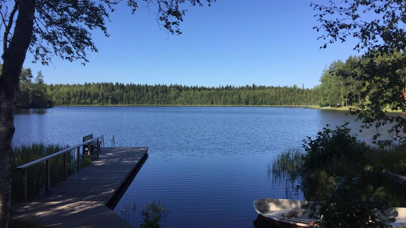 Private Lakeside Holiday Property In Nature Kankaanpää Kültér fotó