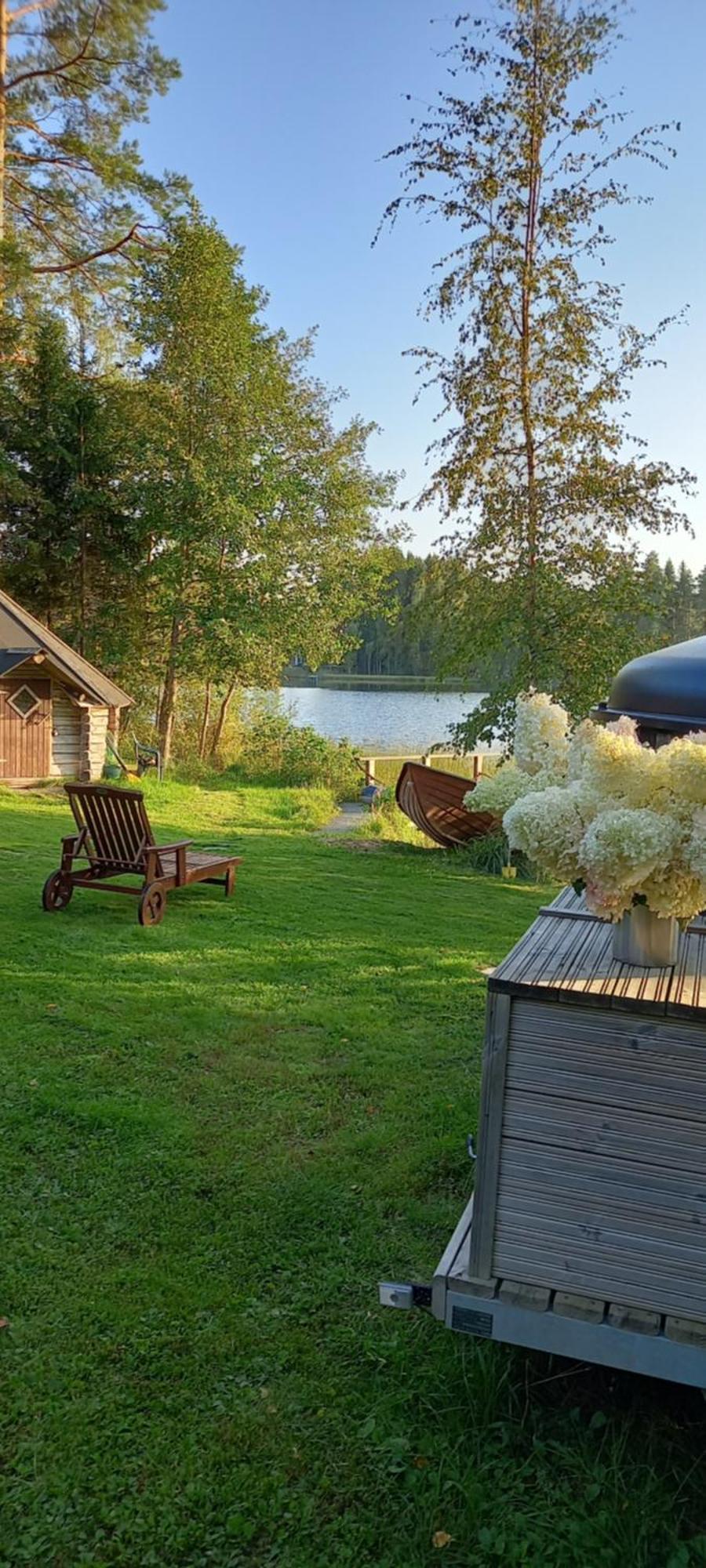 Private Lakeside Holiday Property In Nature Kankaanpää Kültér fotó