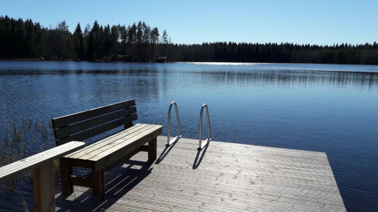 Private Lakeside Holiday Property In Nature Kankaanpää Kültér fotó